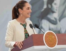La Presidenta de México, Claudia Sheinbaum Pardo, encabeza su conferencia de prensa matutina desde Isla Mujeres, Quintana Roo. SUN/ Gobierno de México