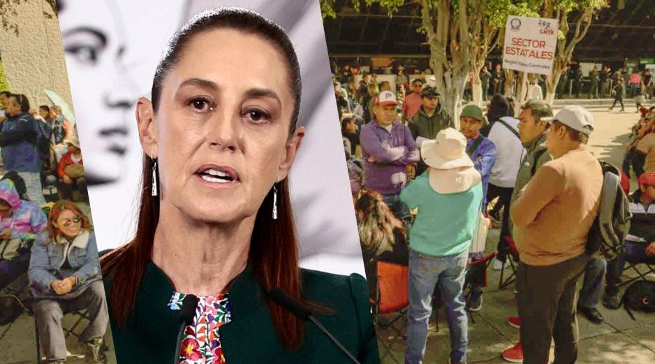 Este viernes, se culminan 72 horas de protestas y plantones en la Ciudad de México por parte de integrantes de la CNTE. EFE / SUN / ARCHIVO