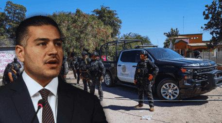 García Harfuch precisó que Mónica Zambada se encontraba en uno de los inmuebles intervenidos junto con una menor de edad. EFE / SUN / ARCHIVO