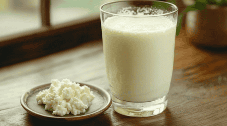 El kéfir se obtiene a partir del fermento conocido como búlgaros de leche. ESPECIAL / CANVA