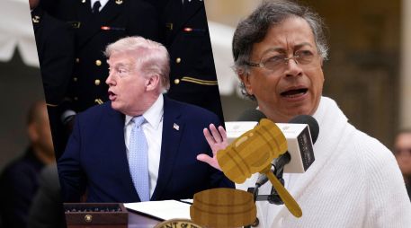 La relación bilateral entre las administraciones de Donald Trump y Gustavo Petro atraviesa tensiones desde enero de 2025. AP / ARCHIVO / EFE / S. Thew