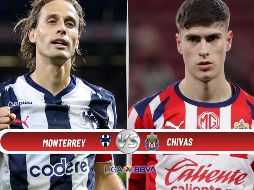 El Guadalajara, actual líder, visita a unos Rayados que ocupan la novena posición y buscan con urgencia sumar en casa para acercarse a la zona de clasificación. ESPECIAL / IMAGO7 y CANVA