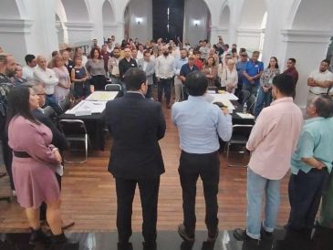 Como parte de la dinámica, se implementó una metodología participativa basada en la conformación de mesas de trabajo diversas. ESPECIAL