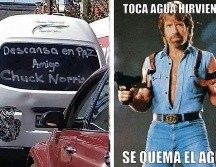Este es el meme que se repitió al infinito en redes sociales sobre Chuck Norris. ESPECIAL