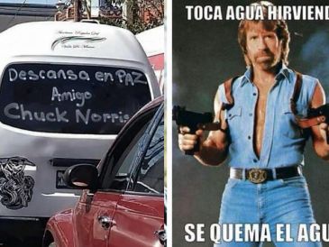 Este es el meme que se repitió al infinito en redes sociales sobre Chuck Norris. ESPECIAL