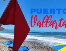 Así se encuentran las playas de Puerto Vallarta este viernes 20 de marzo de 2026. ESPECIAL / FACEBOOK Protección Civil y Bomberos Puerto Vallarta
