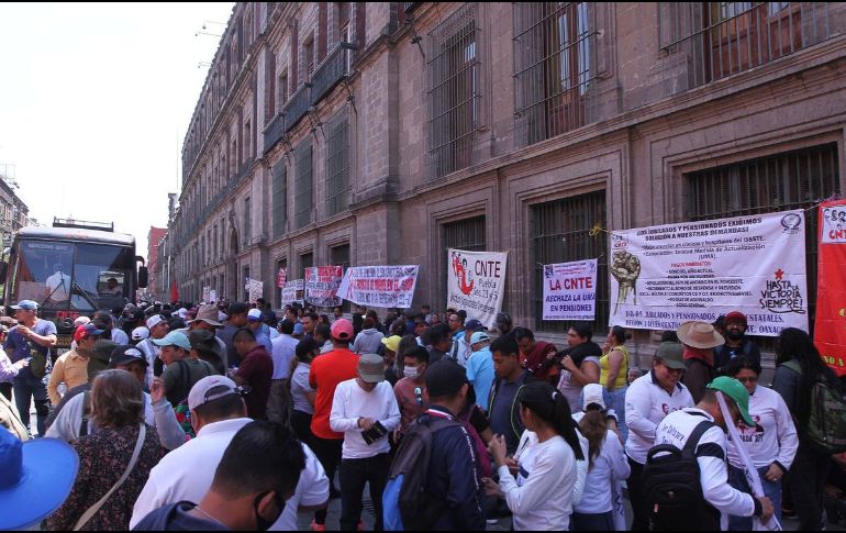 Paros de 24, 48 y 72 horas no han logrado respuestas del Gobierno, señala la CNTE. NTX/ARCHIVO