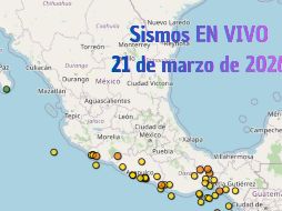 EN VIVO | Sismos en México | Sábado 21 de marzo. ESPECIAL / SSN