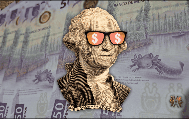 En la sesión, el peso mexicano se depreció un 1.18% frente al dólar, cotizando en 17.95 unidades por billete verde. EL INFORMADOR / O. Álvarez / ESPECIAL