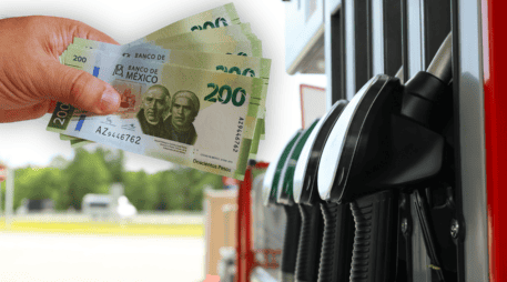 Sheinbaum ha afirmado que su Gobierno cuenta con mecanismos fiscales para amortiguar posibles alzas en la gasolina ante el encarecimiento del petróleo. ESPECIAL / CANVA