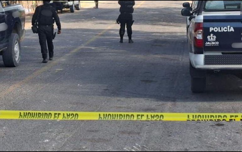 Los elementos corroboraron que se trataba de un hombre entre 35 y 40 años de edad. ESPECIAL