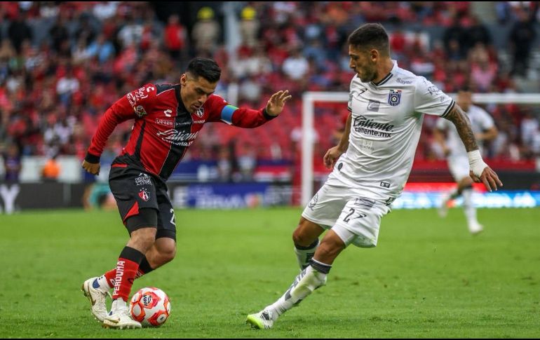 Atlas llega a 18 puntos en el certamen, manteniéndose en la pelea, pero dejando serias dudas sobre su contundencia de cara al cierre de torneo. EL INFORMADOR/ A. NAVARRO.