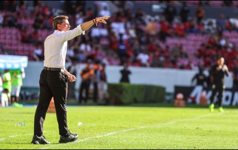 Diego Cocca reconoció las carencias de su plantel tras el más reciente encuentro ante Querétaro. EL INFORMADOR/ A. NAVARRO.