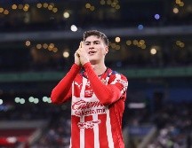 Ya con la nueva marca goleadora de Chivas en un año futbolístico, Armando González ahora busca el bicampeonato de goleo, un hito que ningún delantero rojiblanco ha logrado. IMAGO7/R. Rodríguez
