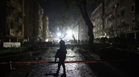 Irán lanzó bombardeos contra diversos puntos de la nación hebrea, entre ellos Dimona, donde están las instalaciones nucleares israelíes. EFE/A. Sultan