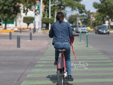 La ciclovía de Paseo Alcalde es la más utilizada en la ciudad, con al menos mil 622 ciclistas diarios, según datos del Imeplan. EL INFORMADOR/Archivo