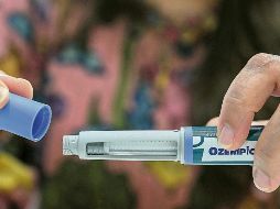 Jeringa con semaglutida, fármaco usado para diabetes tipo 2 y control de peso, cuyo costo podría disminuir con la entrada de versiones genéricas en India. AFP