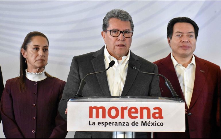 Ricardo Monreal, coordinador de Morena en la Cámara de Diputados. SUN/Archivo