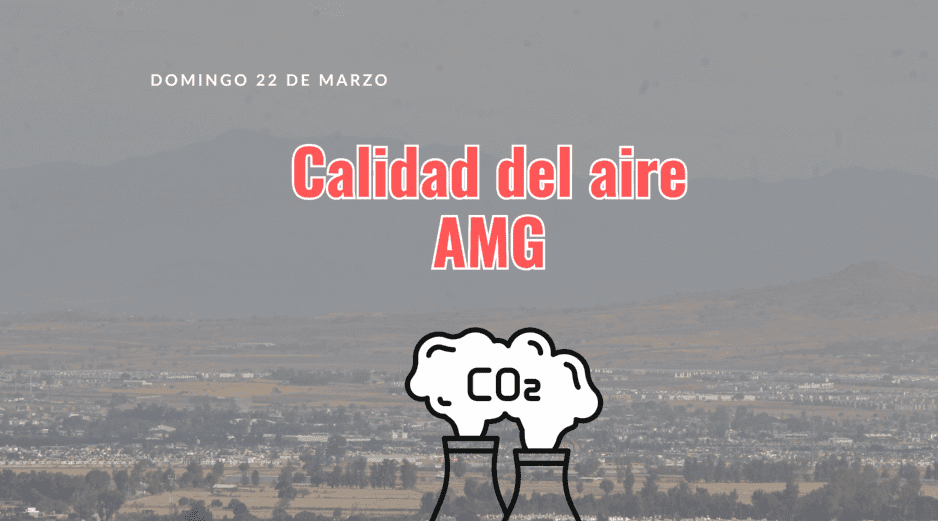 Este domingo 22 de marzo, SEMADET registra mala calidad de aire en Santa Fe con 92 puntos IMECA. EL INFORMADOR / ARCHIVO