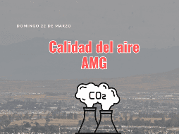 Este domingo 22 de marzo, SEMADET registra mala calidad de aire en Santa Fe con 92 puntos IMECA. EL INFORMADOR / ARCHIVO