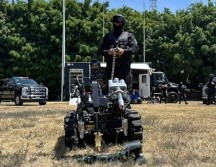 Durante una semana, seis elementos, entre ellos el Comisario General de la Policía del Estado obtuvieron conocimientos y habilidades sobre antiexplosivos. ESPECIAL / SECRETARÍA DE SEGURIDAD