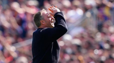 El entrenador del Barcelona destacó la relevancia del resultado respecto al contexto de fatiga del equipo. EFE / Alejandro García