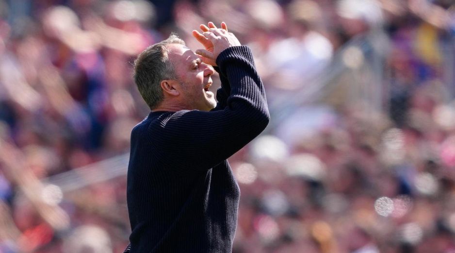 El entrenador del Barcelona destacó la relevancia del resultado respecto al contexto de fatiga del equipo. EFE / Alejandro García