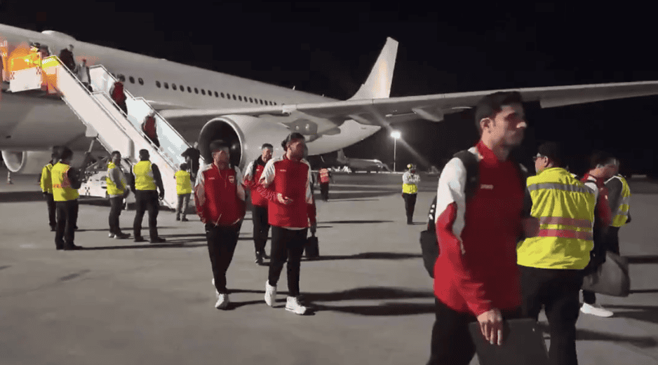 Gabriela Cuevas, representante de México para la organización del Mundial de 2026, destacó está llegada a la ciudad de Monterrey. ESPECIAL/X/ @IraqNT_EN