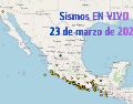 EN VIVO | Sismos en México | Lunes 23 de marzo. ESPECIAL / SSN