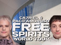 CA7RIEL & Paco Amoroso anunciaron que se presentarán en el Auditorio Telmex de Zapopan el próximo domingo 2 de agosto. EL INFORMADOR / ARCHIVO
