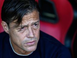 El argentino Matías Almeyda fue destituido este lunes 23 de marzo por el Sevilla como entrenador del equipo, al que solo le separan tres puntos de los puestos de descenso. AP / ARCHIVO