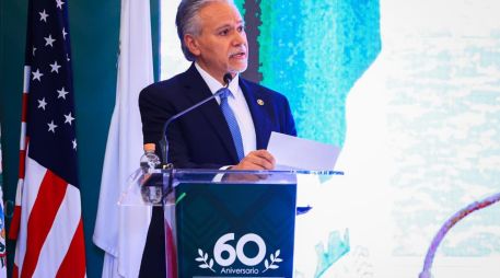 La Asamblea de Socios de la Amcham se realizó en un hotel de Zapopan a donde acudieron empresarios, funcionarios estatales y la cónsul de Estados Unidos en Guadalajara, Amy Scanlon. EL INFORMADOR/ J. Acosta