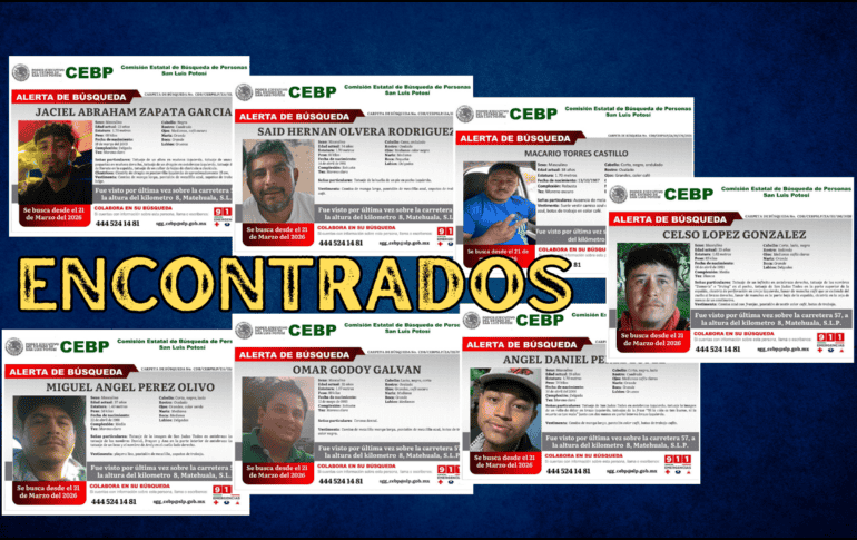 La Fiscalía General del Estado de San Luis Potosí (FGESLP) abrió una carpeta de investigación por la no localización de siete personas en el municipio de Matehuala. ESPECIAL