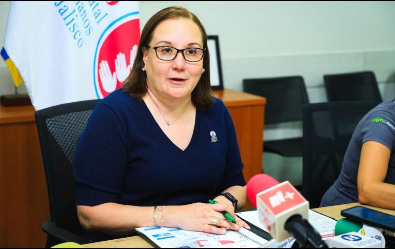 La Presidenta de la CEDHJ, Luz del Carmen Godínez González, informó que el organismo trabaja junto con el Gobierno Estatal ante lo que significa una vulneración al derecho humano a la salud. EL INFORMADOR/ J. Acosta