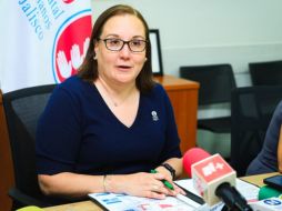 La Presidenta de la CEDHJ, Luz del Carmen Godínez González, informó que el organismo trabaja junto con el Gobierno Estatal ante lo que significa una vulneración al derecho humano a la salud. EL INFORMADOR/ J. Acosta