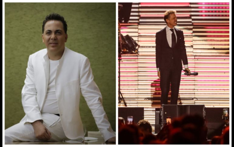 Un dueto entre Cristian Castro y Luis Miguel suena difícil, pero no imposible. EL INFORMADOR/ARCHIVO