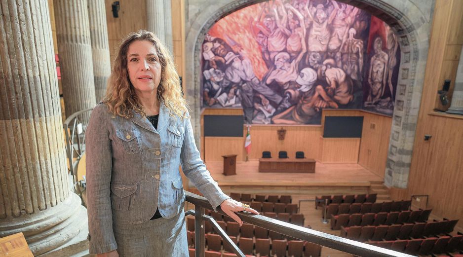 Laura Ayala, curadora de la muestra “Correspondencias: Orozco-Eisenstein”. EL INFORMADOR/ A. Navarro