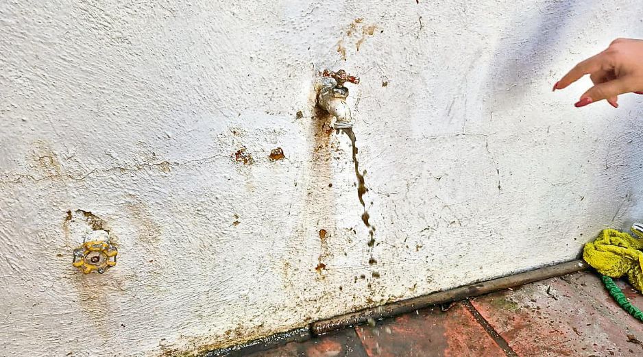 Agua turbia y con olor a drenaje brota de la llave en las viviendas de la ciudad, reflejando fallas en el sistema.  EL INFORMADOR/M. Hernández