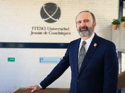 Alexander Zatyrka, rector del ITESO, destaca las metas cumplidas en el último año. EL INFORMADOR/J. Acosta