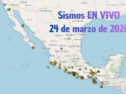 EN VIVO | Sismos en México | Martes 24 de marzo. ESPECIAL / SSN