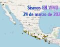EN VIVO | Sismos en México | Martes 24 de marzo. ESPECIAL / SSN