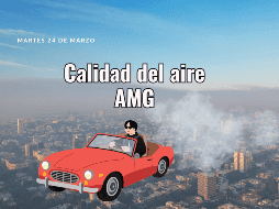 Este martes 24 de marzo, SEMADET registra mala calidad de aire en Santa Fe con 84 puntos IMECA. EL INFORMADOR / ARCHIVO