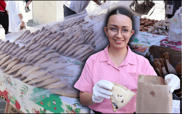 La venta de empanadas en el Centro de Guadalajara está estrechamente vinculada con el Jueves Santo y la visita de los siete templos. ESPECIAL/Gobierno de Guadalajara