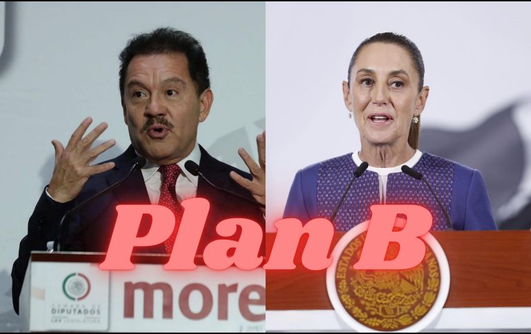 Sheinbaum ha dicho que la finalidad del Plan B es eliminar los privilegios de las y los funcionarios en los Congresos locales y en el INE. SUN / ARCHIVO / EFE / S. Gutiérrez