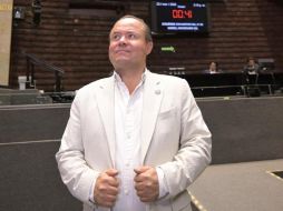 Alberto Maldonado Chavarín, diputado federal por Jalisco, llevó la problemática del agua en el AMG a la federación. ESPECIAL