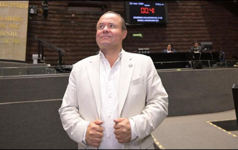 Alberto Maldonado Chavarín, diputado federal por Jalisco, llevó la problemática del agua en el AMG a la federación. ESPECIAL