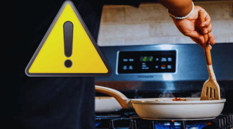 Es importante desechar las sartenes u ollas rayadas, maltratadas o con el teflón desgastado. ESPECIAL / CANVA