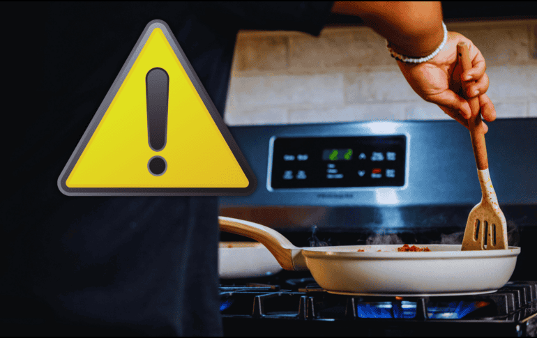 Es importante desechar las sartenes u ollas rayadas, maltratadas o con el teflón desgastado. ESPECIAL / CANVA