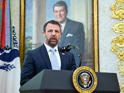 Markwayne Mullin, senador republicano de Oklahoma, fue confirmado para el cargo ayer lunes en el Senado, con una votación de 54 votos a favor y 45 en contra. EFE / G. Sloan