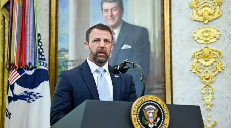 Markwayne Mullin, senador republicano de Oklahoma, fue confirmado para el cargo ayer lunes en el Senado, con una votación de 54 votos a favor y 45 en contra. EFE / G. Sloan